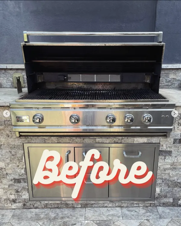 SUMMERSET 36" before cleaning in MESA, AZ