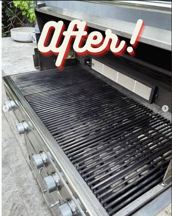 CAST IRON DEEP CLEAN after cleaning in TEMPE, AZ